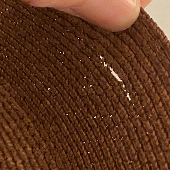 Stetson Vintage Mens Fedora Straw Brown Hat - Picture 10 of 10